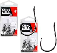 Anzol Chinu Sure Albatroz Kit 2 Cartelas Carbono Reforçado Para Pesca Tilápia Pacu Tambaqui