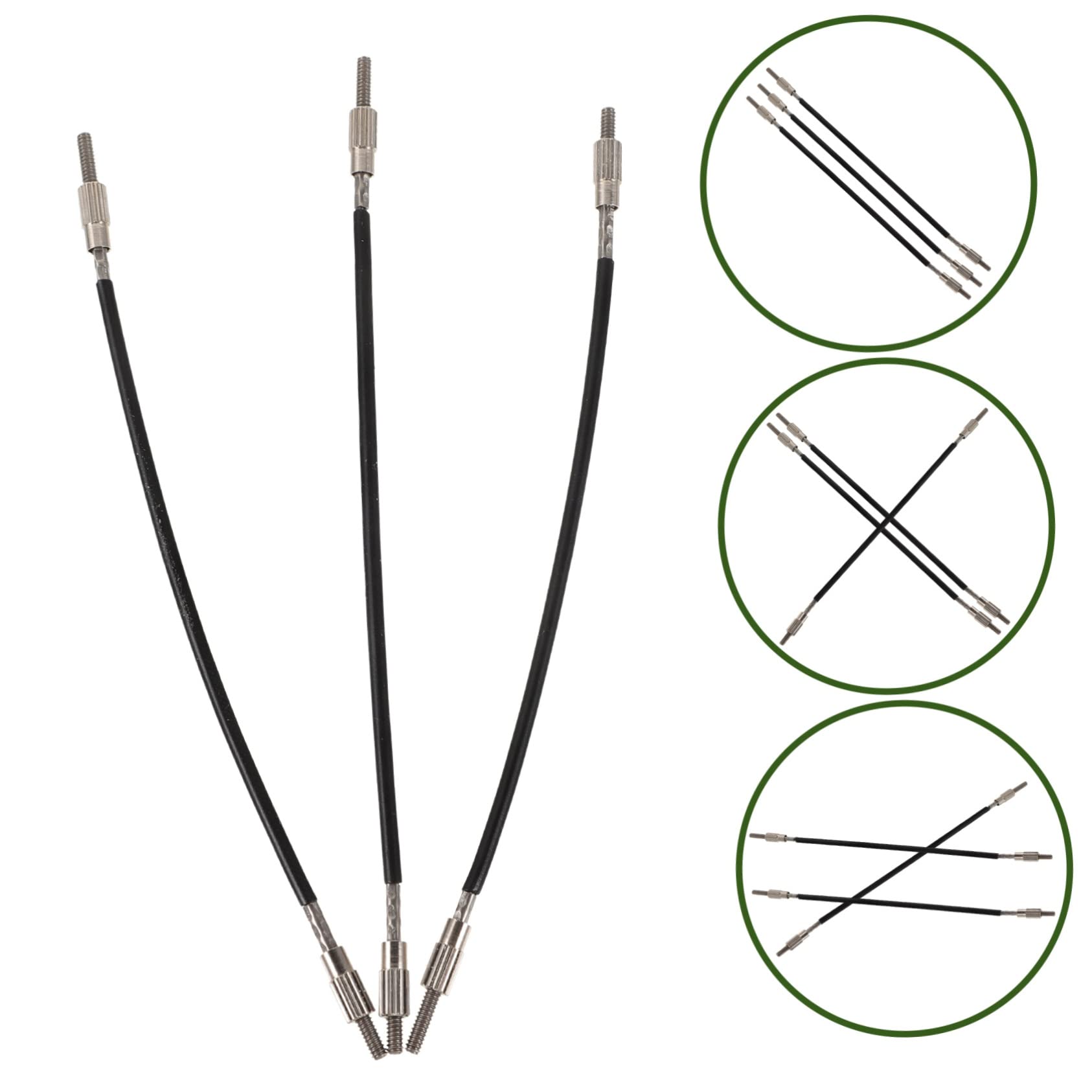 Toyvian 15pezzi Corda Per Violino Da Cavi Resistenti Per Coda Violino Sostituzione Facile Per Migliorare Le Prestazioni Musicali