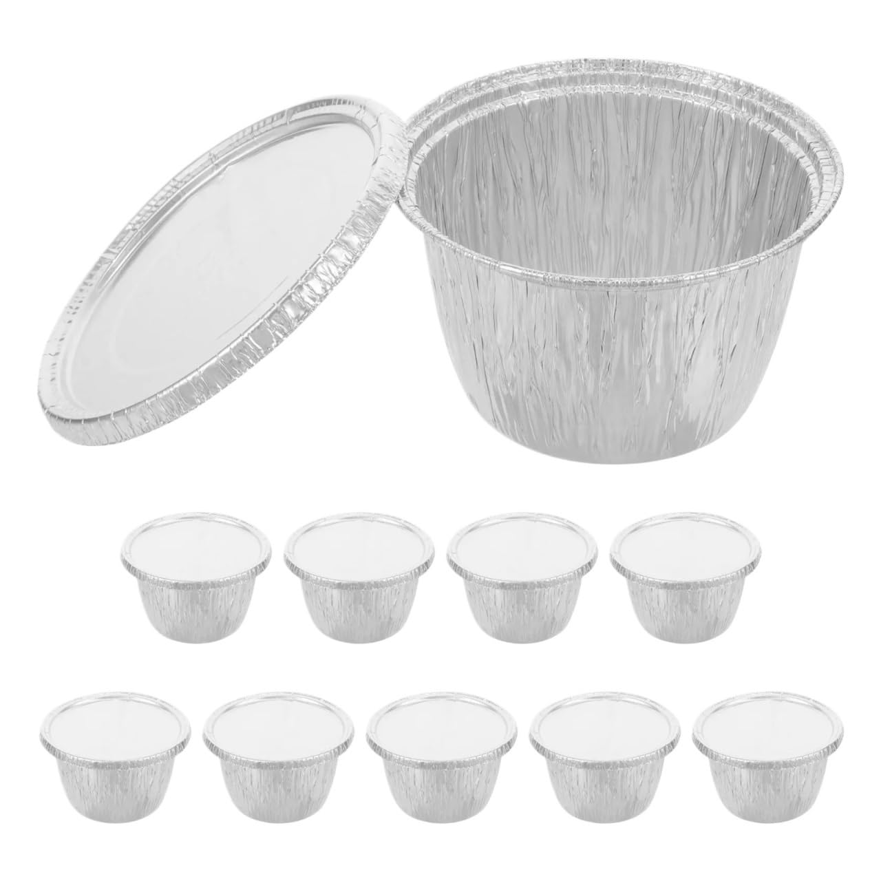 15 set di contenitori for alimenti usa e getta in foglio alluminio Per Cucina