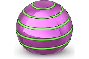 Luminous Wall Ball Spinner: A Glowing Desk Toy for Stress Relief and Entertainment