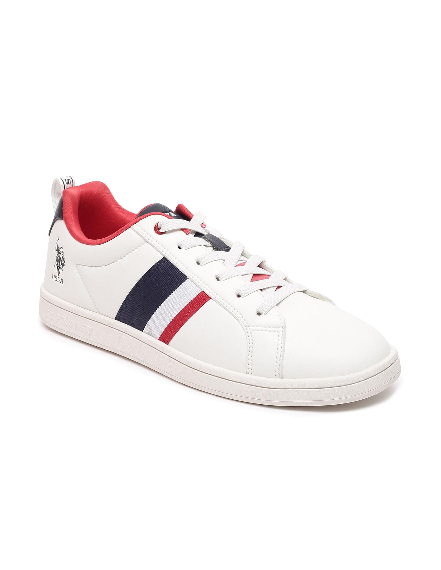 U.S. POLO ASSN. Mens Lennart Off White Sneaker UK9 US10