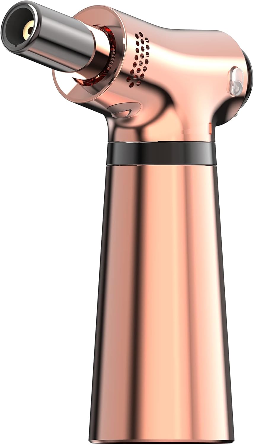 Chefs Torch Pro Culinary Torch Gift Ergonomic, Safety Ignition