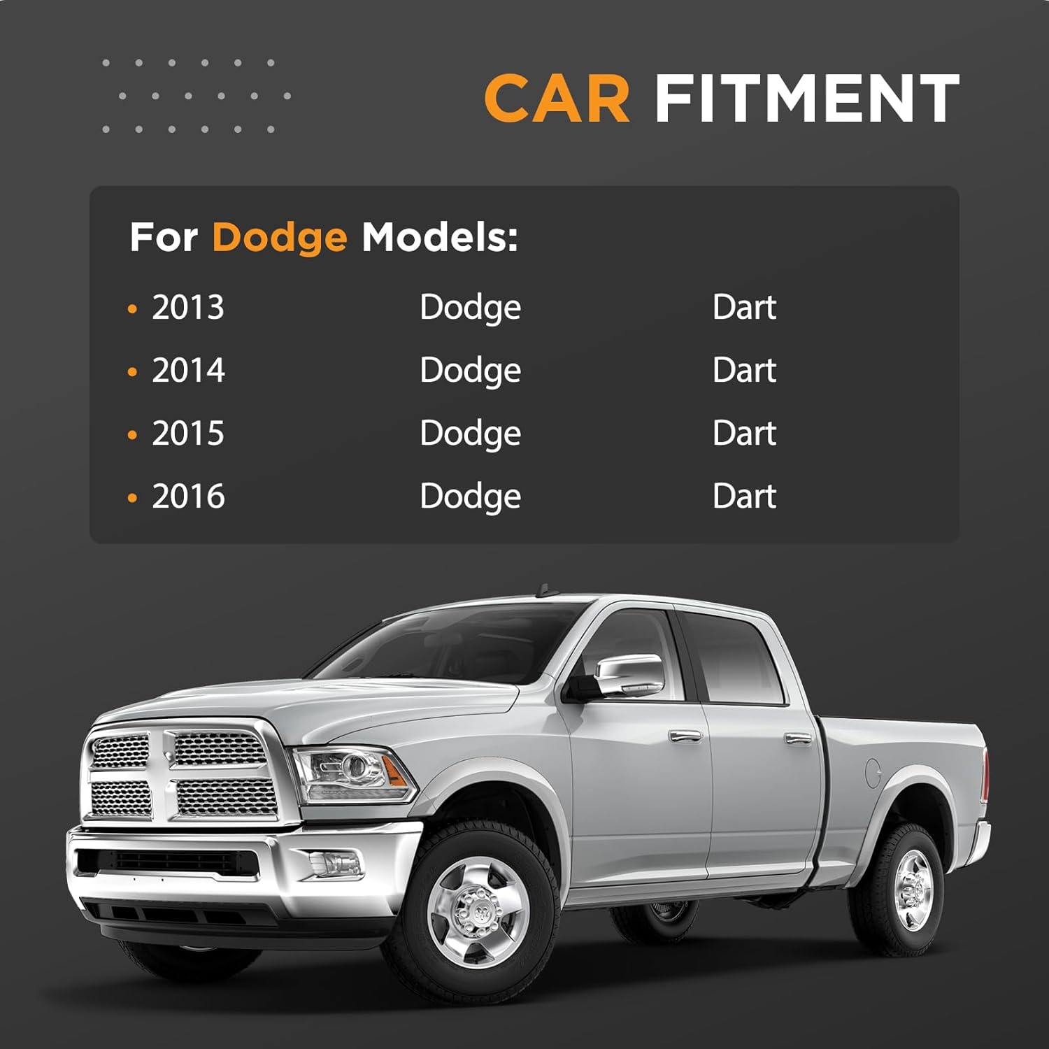 HVAC Blower Motor 700315 Compatible with Dodge Dart 2014 2015 2016, Heater Blower AC Fan for 68225055AB, 76971, 2311894, 68163782AA, PM4050 Blower Motor