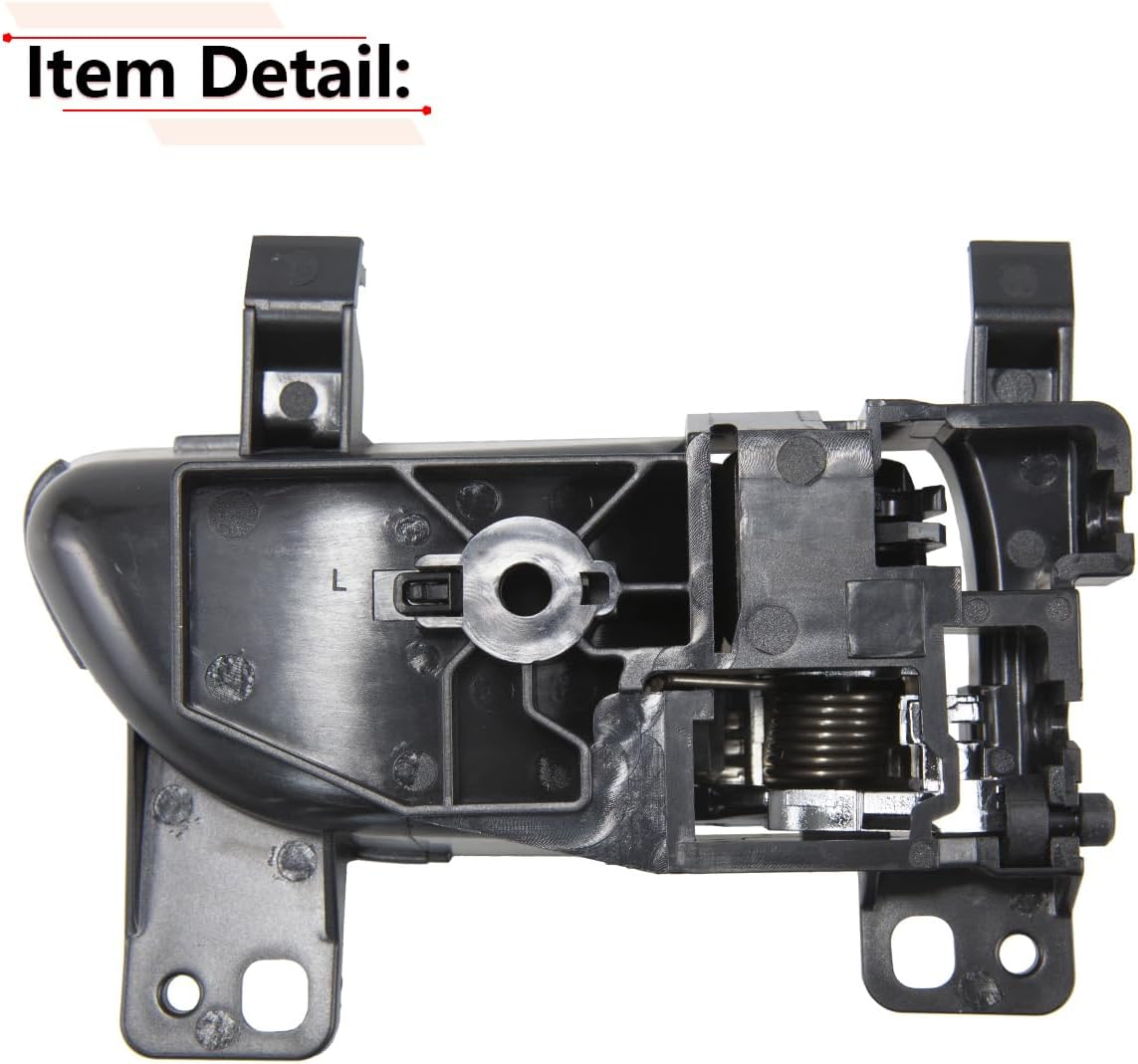 RLB-HILON Left Driver Side Interior Door Handle Compatible with Subaru Forester Impreza Legacy Outback 2009 to 2020 Year, for Toyota 86 Scion FR-S 2013 to 2020 Year, for 61051FG131JG