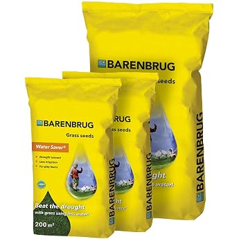 Lawn Seeds Barenbrug Water Saver 25 kg - Great in Grass - Mix for Dry Surfaces Grass Seeds