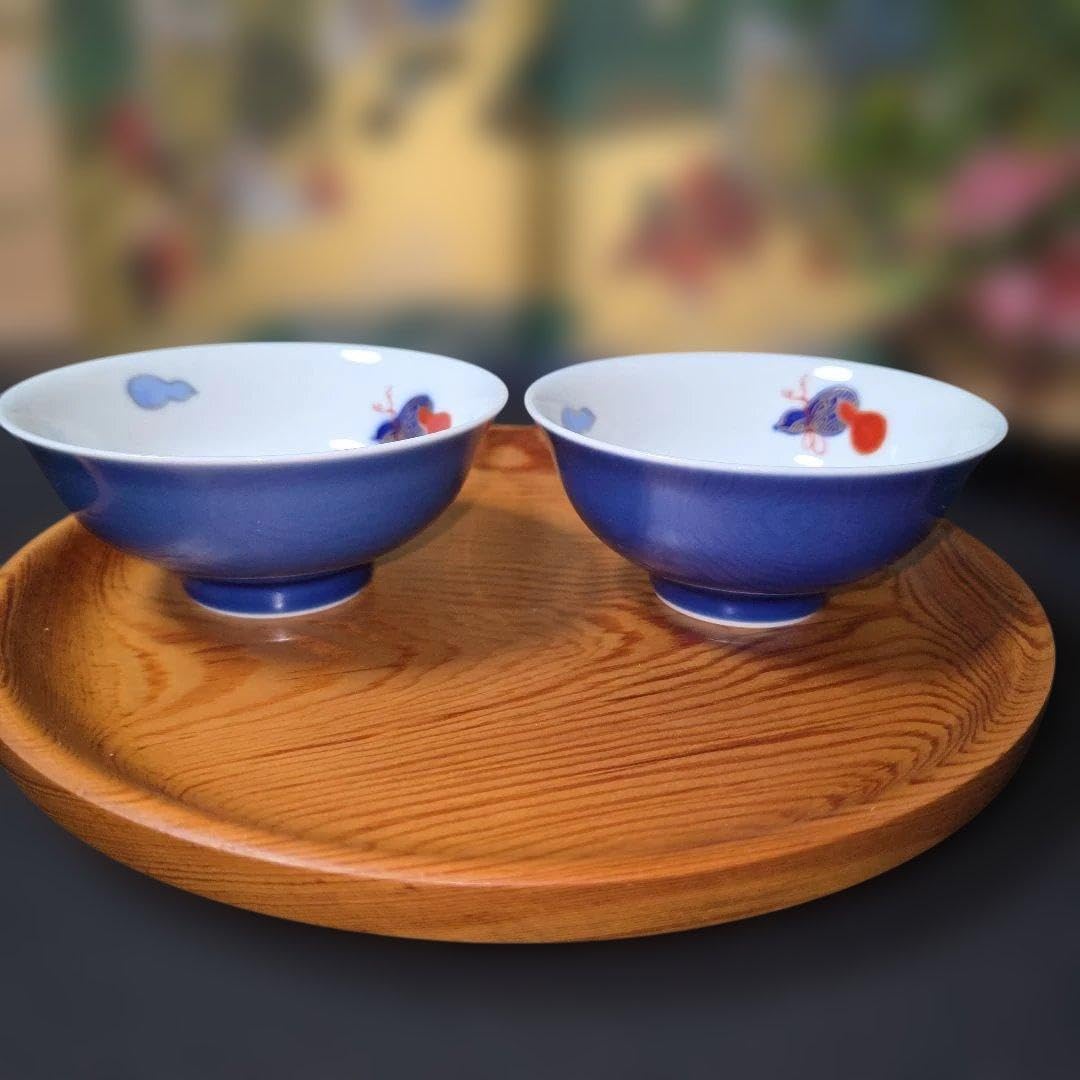 深川製磁 百年庵 六瓢 組飯碗 夫婦茶碗六瓢 組飯碗 | 有田焼 深川製磁