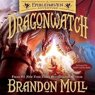 Dragonwatch Audiolibro Por Brandon Mull arte de portada