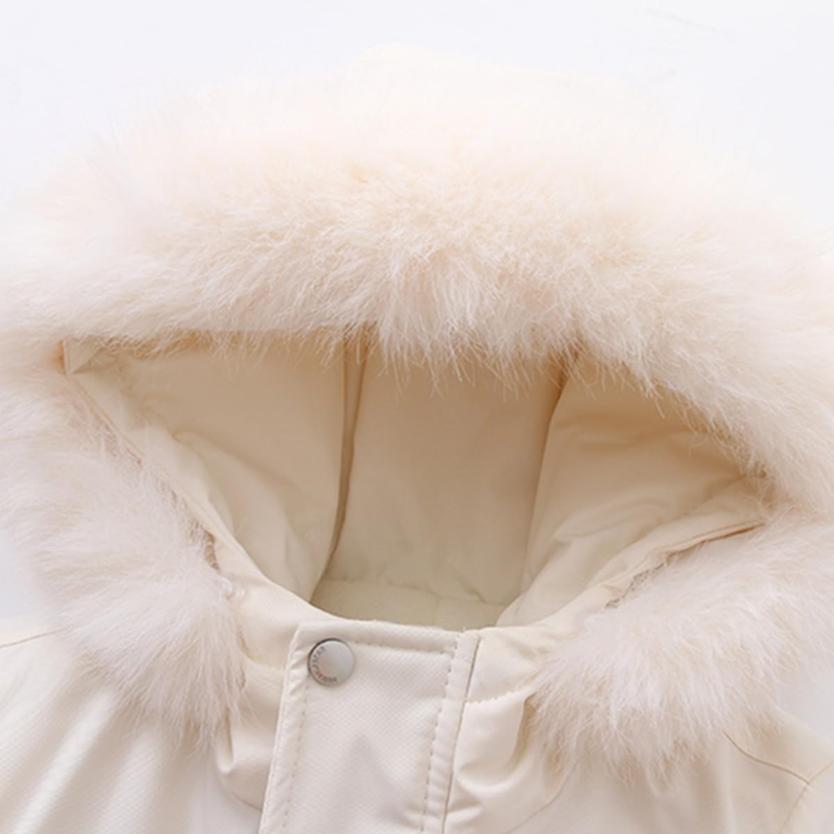 Bambino Tuta da Neve Pagliaccetto Inverno con Cappuccio Tutina Ragazzi Di Spessore Imbottito Snowsuit