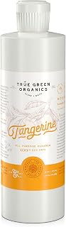 100% Organic All Purpose Cleaner | Household Cleaning | Multi Surface | Glass | Kitchen Countertop | Bathroom Toilet Tub & Shower | Non Toxic | Hypoallergenic | Hyper Concentrated | Tangerine