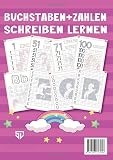Mein großes Einhorn Vorschulbuch - Buchstaben und Zahlen schreiben lernen: Großes Vorschul-Übungsheft für Mädchen mit zauberhaften Einhornmotiven und ... für Kindergarten, Vorschule und Schulanfänger