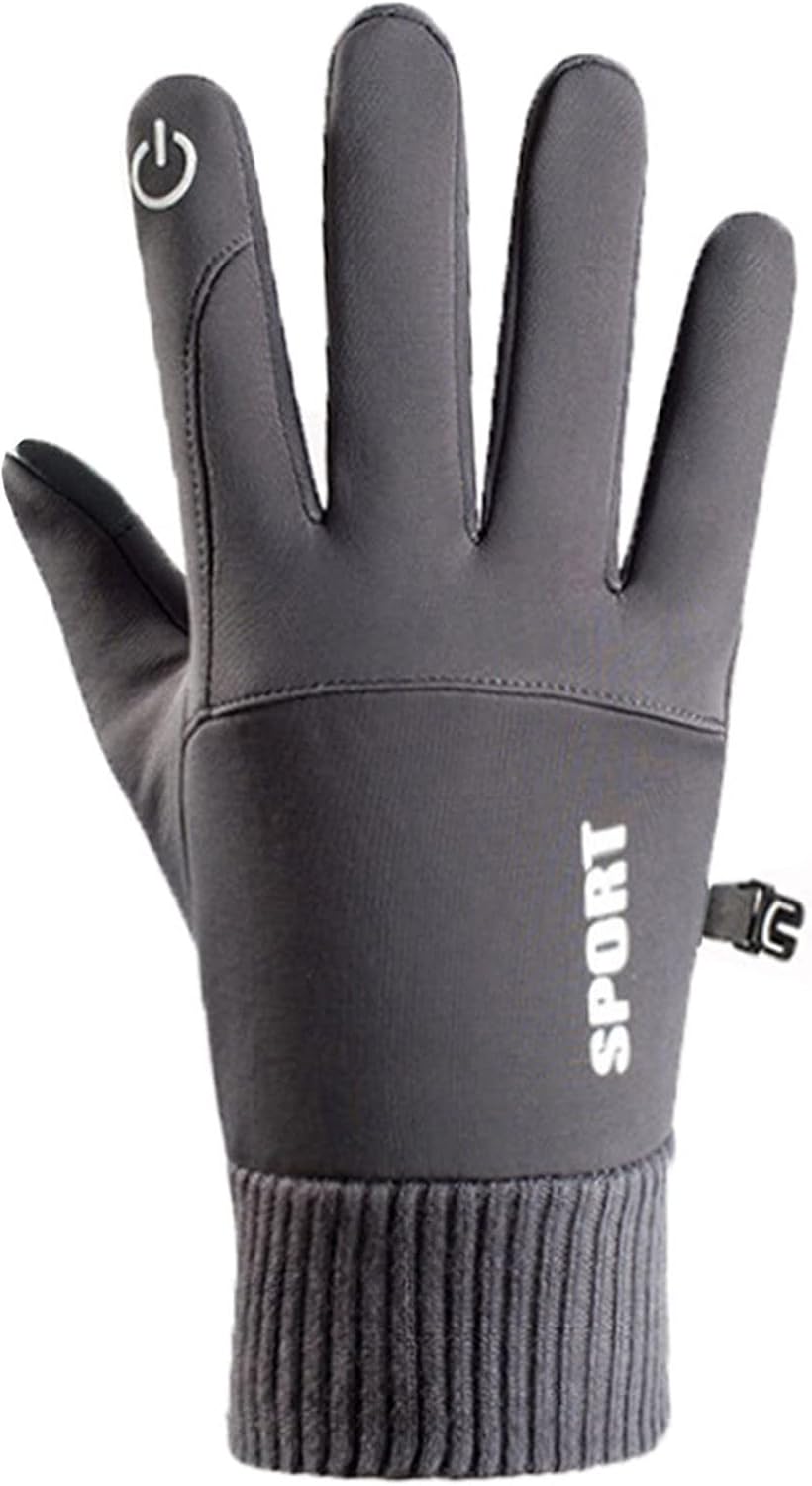 Gloves Mittens Men Plus Gloves Gloves with Buckle Riding Warm Winter Men's Women's Gloves Mittens Women Cold Weather : Sports & Outdoors