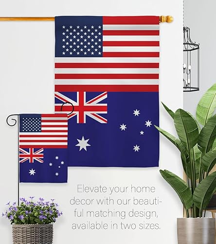 Miniatura 8 de Bandera de la Amistad de la Copa Mundial de Australia EE. UU. Decoración para el hogar, decoración de habitación, patio, porche, césped, jardín,