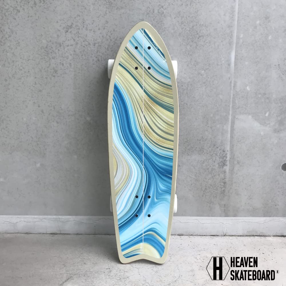 HEAVEN SKATEBOARD(ヘブンスケートボード)　サースボード Amazon | HEAVEN SKATEBOARD Malibu 39インチ ヘブン スケート