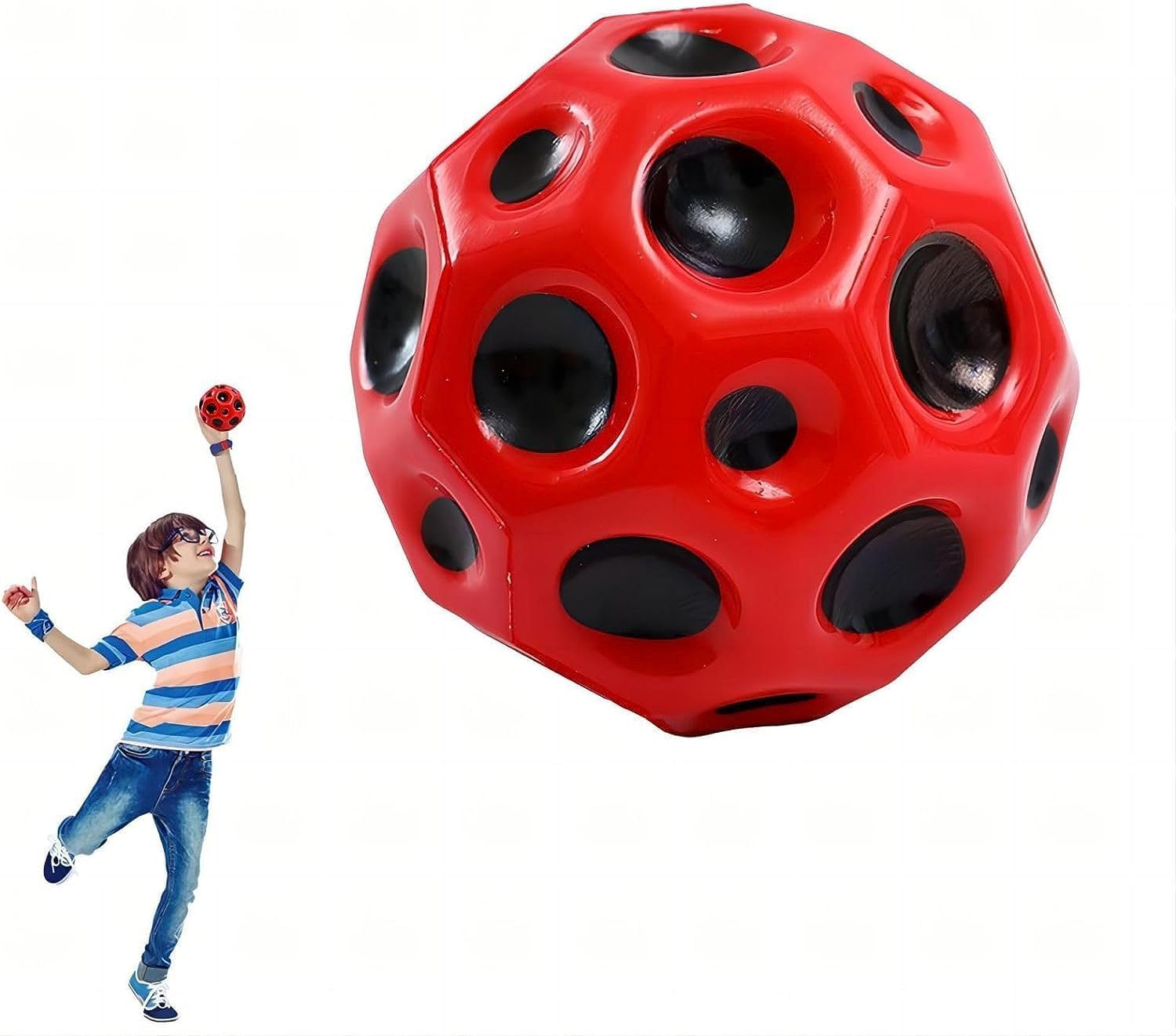 Astro Jump Ball, Astro Jump Ball Moon Ball High Jumping Rubber Ball