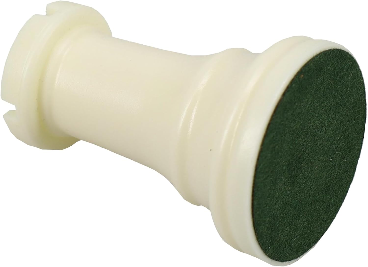 WE Games Replacement Staunton Chess Pieces - Light Rook, Plastic with Felt Bottom, Classic Design image 2