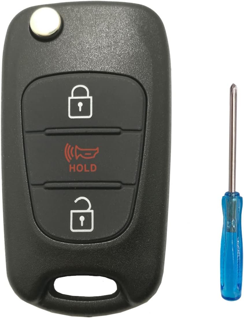 Horande Replacement Key Fob Cover Case fit for 2010-2014 Kia Soul Sportage Keyless Entry Key Fob Shell