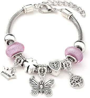 Nbsameng Bracciale Regolabile In Argento 925 Con Ciondolo Donut - Regalo Donna In Confezione Regalo