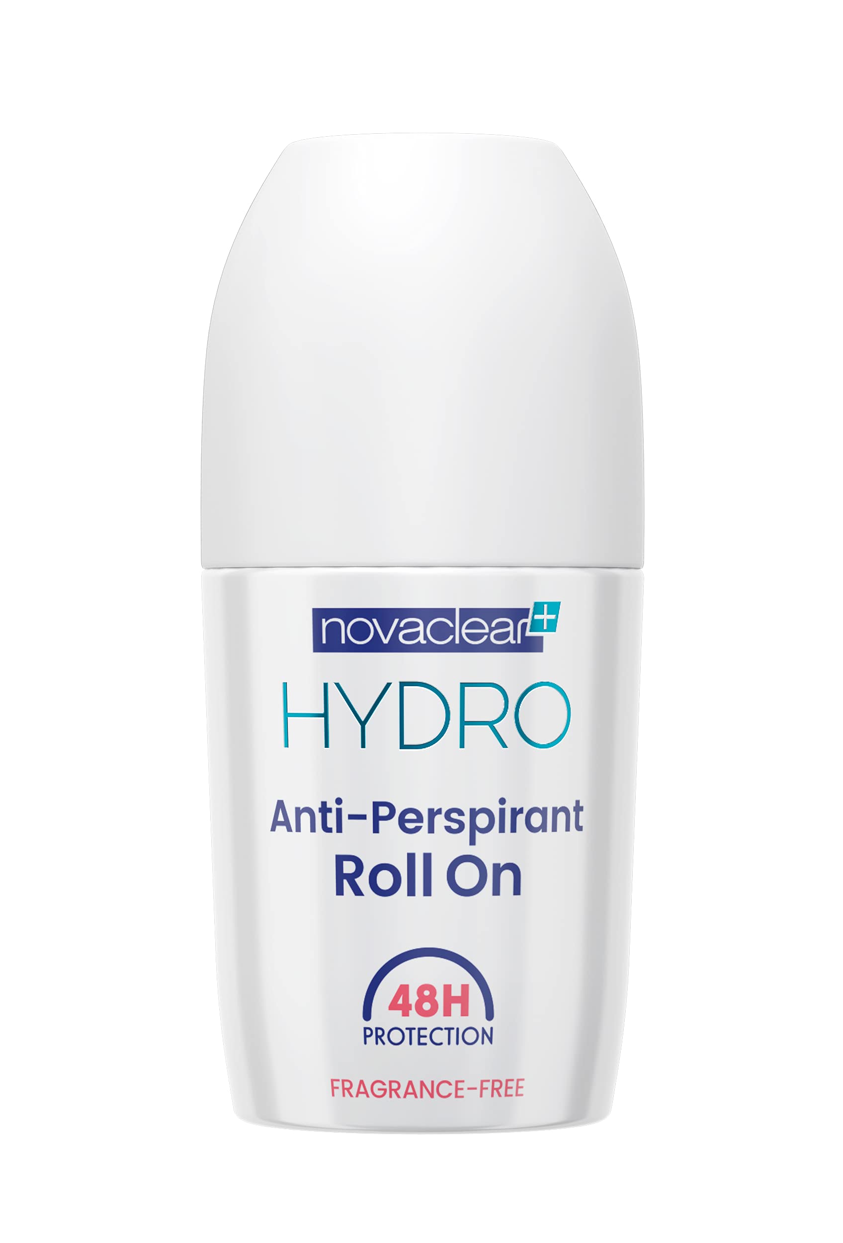 Hydro Anti-Perspirant Roll-On – Fragrance-Free 48H Odour & Sweat Protection with Hyaluronic Acid & Allantoin – Soothing & Moisturizing Deodorant for Dry and Sensitive Skin 50 ML