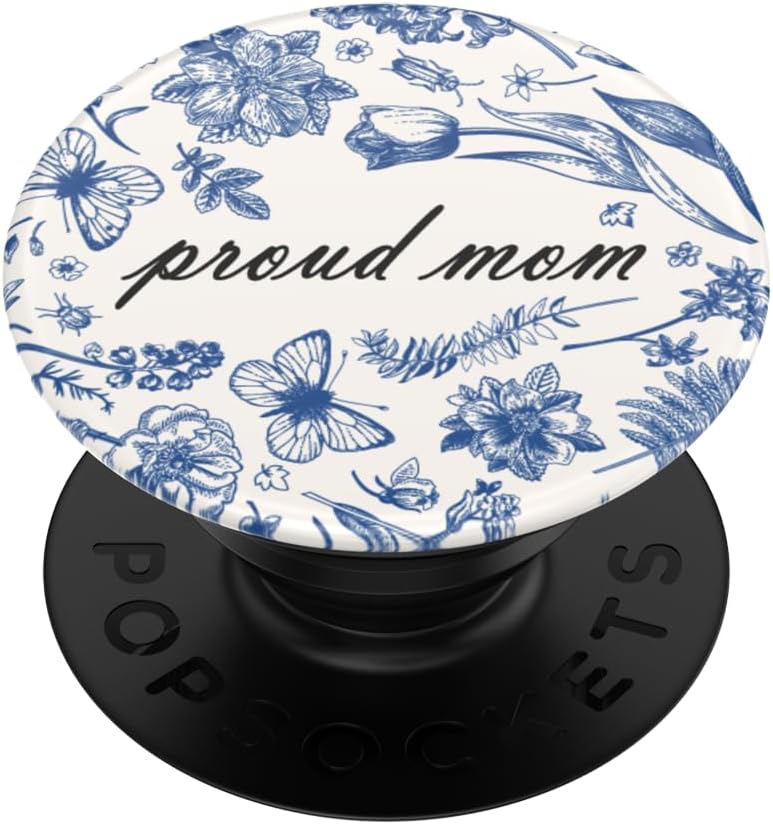 ​​​​PopSockets Phone Grip with Expanding Kickstand, Adhesive Grip - Proud Mom