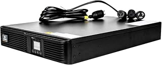 Liebert GXT4 UPS 3000VA/2700W 208V UPS w/Network Card, Online Double Conversion Rack Mount/Tower UPS, Uninterruptible Power Supply, Sine Wave, AVR, Battery Backup(GXT4-3000RT208), Black