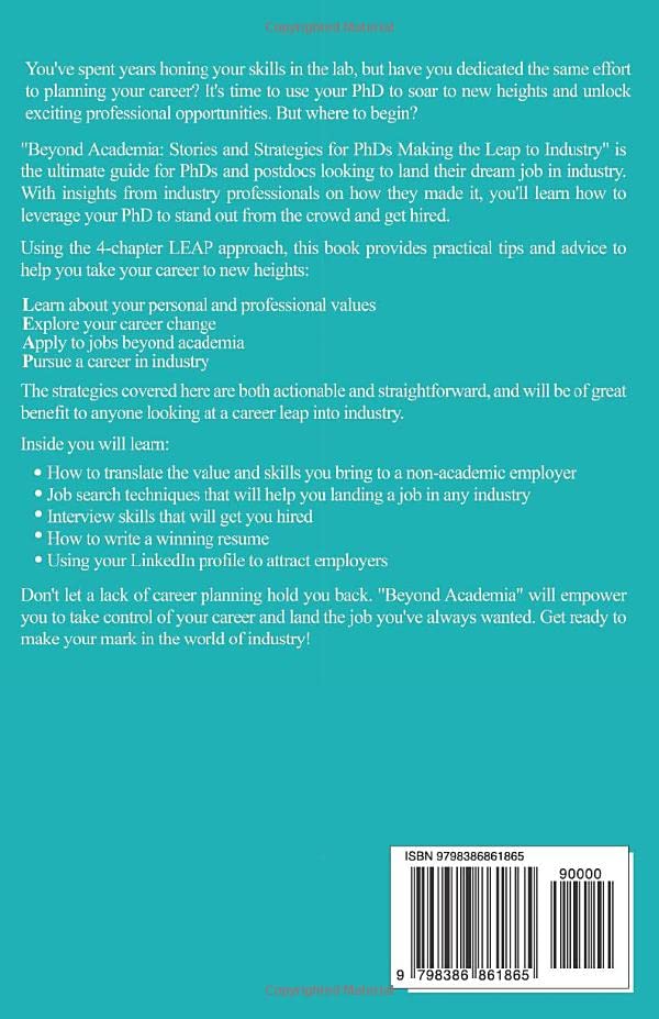 Miniatura 2 de Beyond Academia Stories and Strategies for PhDs Making the Leap to Industry
