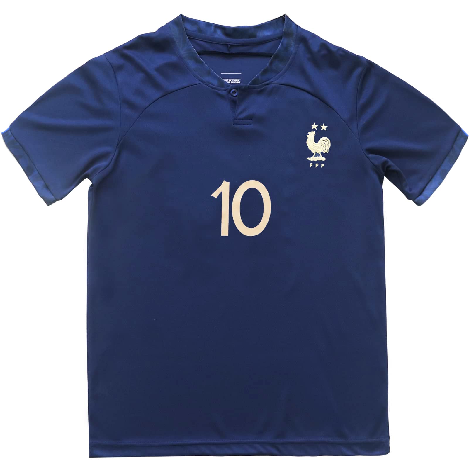 Mens Blue T Shirt Outdoor Sports Jersey Soccer Fans Shirts Fashion Athletic Sports Short Sleeve Shirts