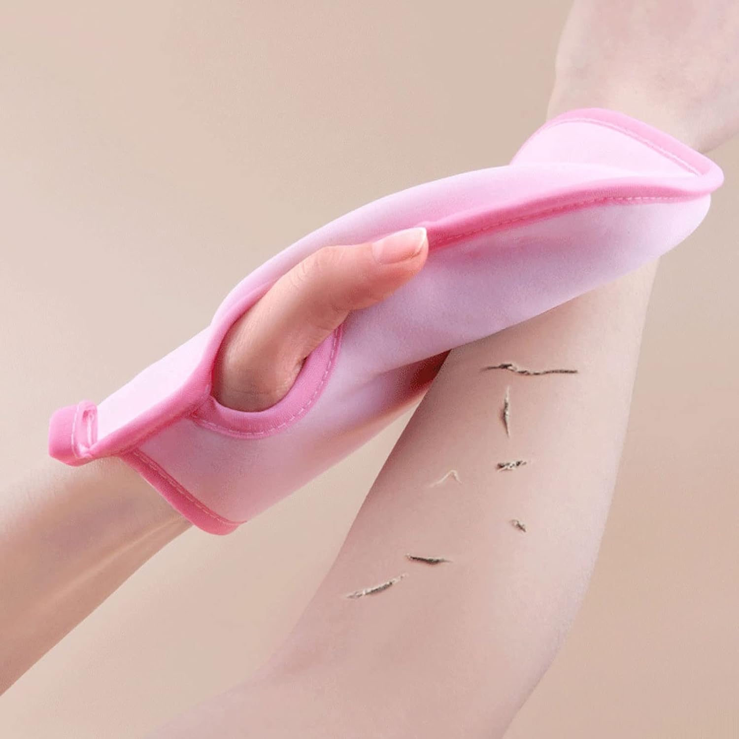 Body Brushes Soft Exfoliating Bath to The Skin Bathing Scrub Gloves Durable Shower Towel Bath (Color : OneColor)