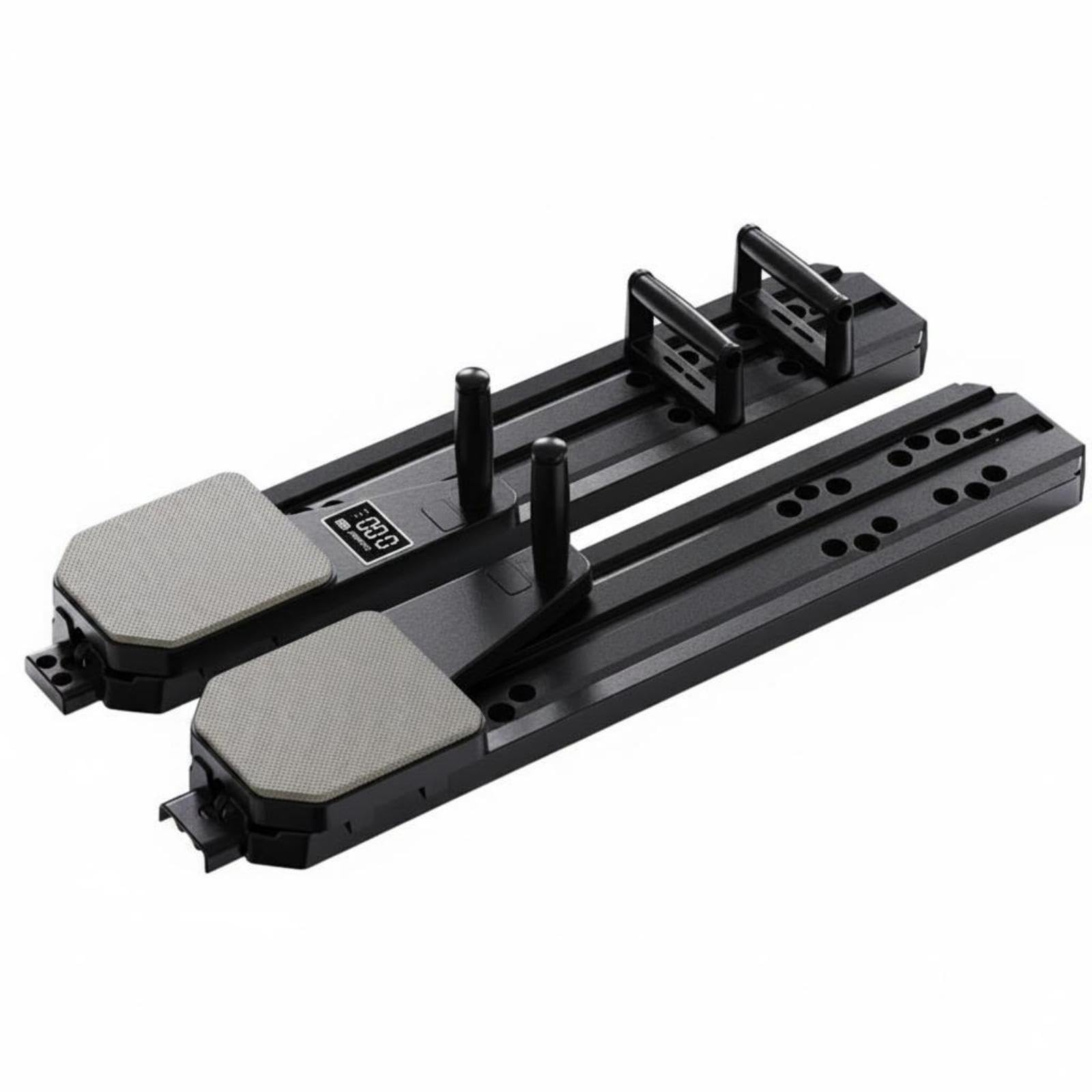 Automatic Return Fitness Board Non-Slip Foot Pads Split Core Rolling Board Resistance Bands Home Black Gen 2 Rope | Balance Trainers | Fitness Equipment & Gear | Fitness Running & Yoga-image-7