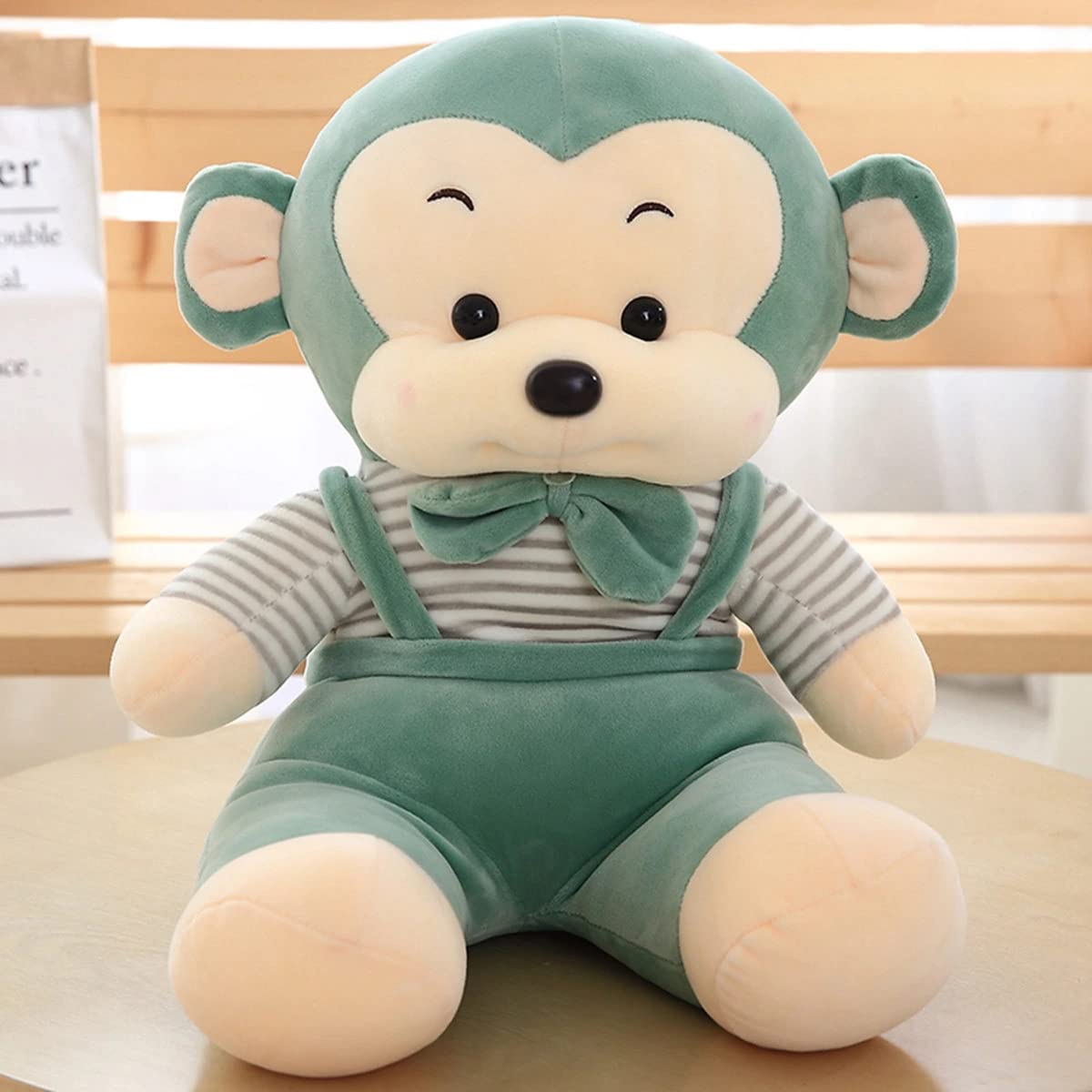 Tickles Monkey Soft Plush Stuffed Animal Toy for Kids Birthday Gifts Kids Room (Color: Green Size: 60 cm) (B09SWPWMSZ) Amazon Price History, Amazon Price Tracker