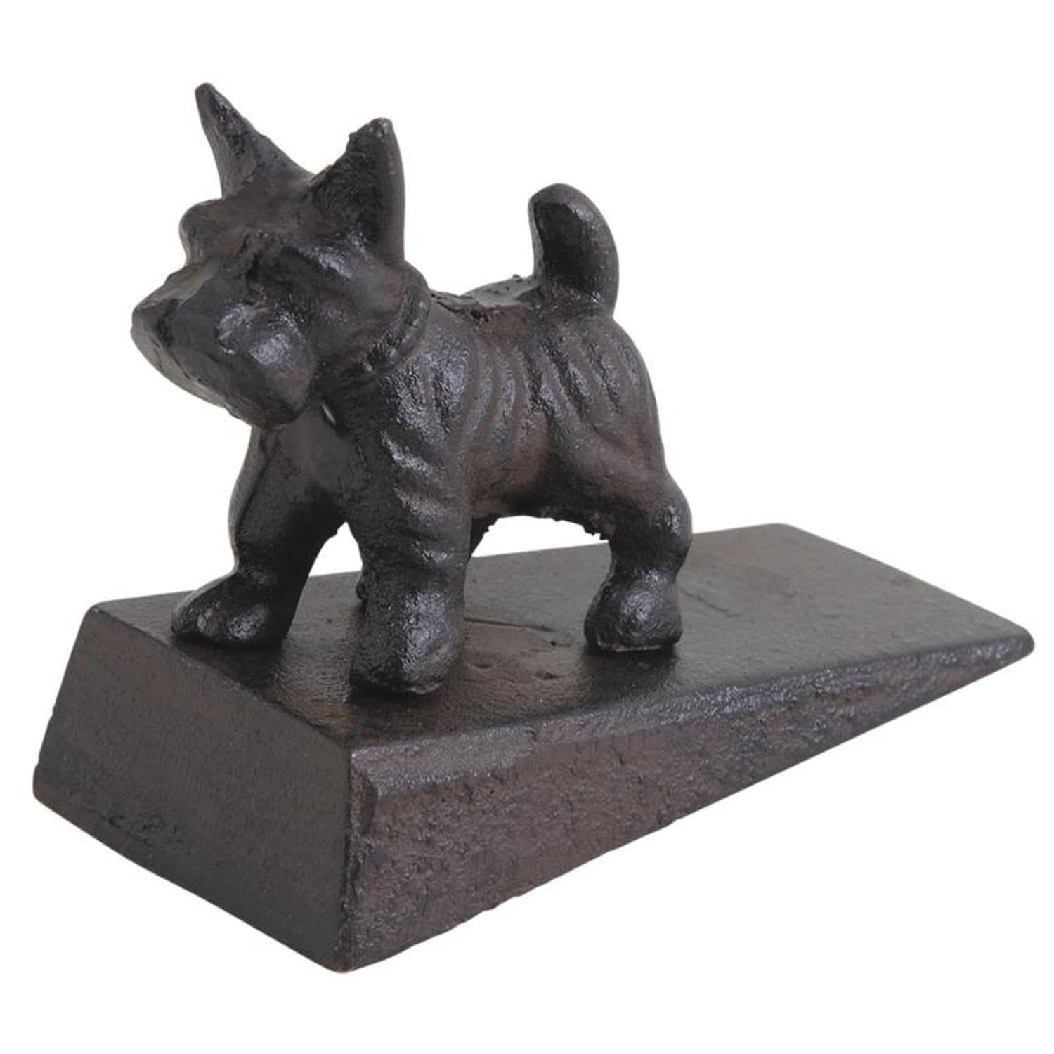 Cuña para puerta de perro de hierro fundido