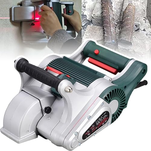YhsPkh Máquina Ranuradora De Pared Sin Polvo De 4800 W - Alineación Láser, Rozadora De Pared Eléctrica - Aleación De Magnesio, para Madera, Granito, Azulejos, Barras De Acero