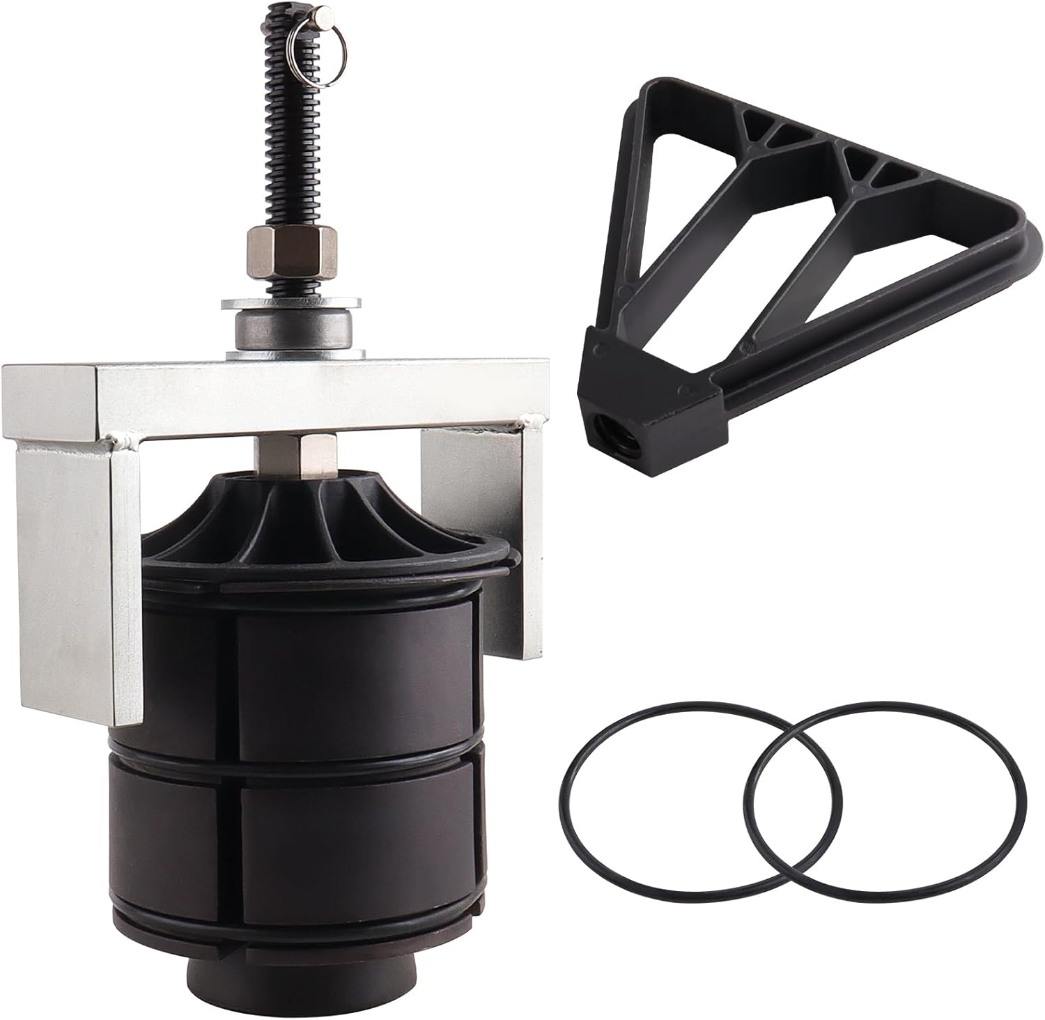 Cylinder Liner Puller for Detroit Diesel 60 Series DD13 DD15 DD16 MTU S2000, J-45876 & OTC 5875 Alternative, Heavy Duty Liner Remover with Thrust Bearing, 5.0" to 5.75" Bores