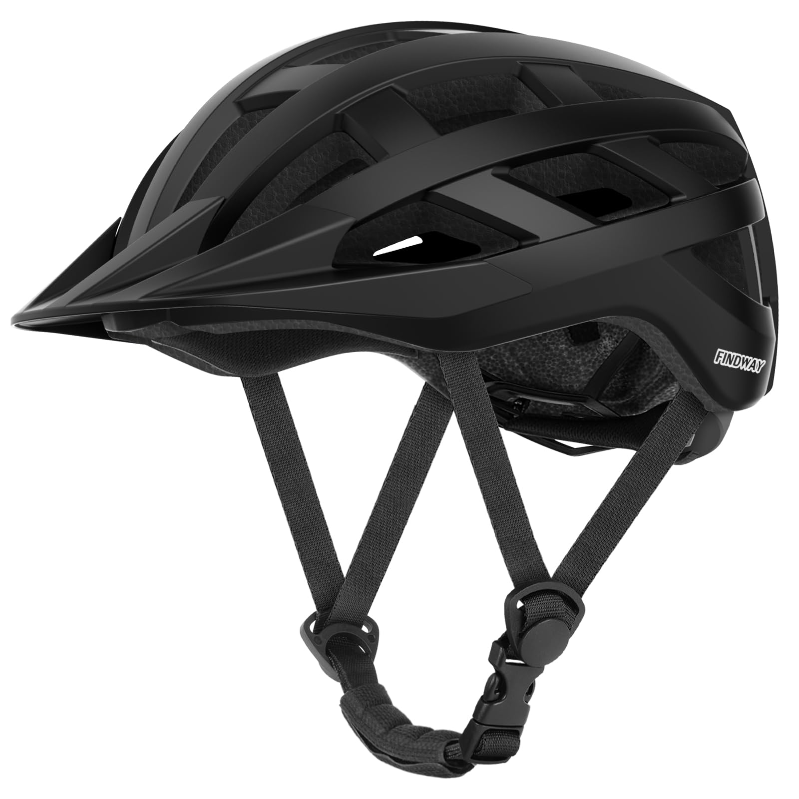 Findway Bike Helmet for Adults Lightweight, Bicycle Helmet with Adjustable Fit System, MTB Helmet Breathable Cycle Helmet for Road Cycling & Mountain Biking Men Women