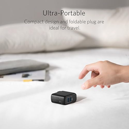 Miniatura 10 de Cargador de pared de viaje de dos puertos 24W USB Anker Elite 2 puertos de conexión con PowerIQ y enchufe plegable para iPhone 77 Plus6s6s Plus iPad