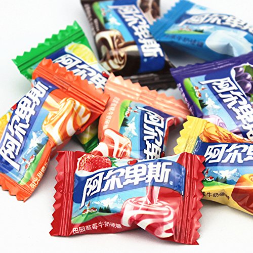 Alpenliebe Fruit Milky Candy 100G (3.5Oz), Multi Tastes, Sweets, Snack, Food #TOP1