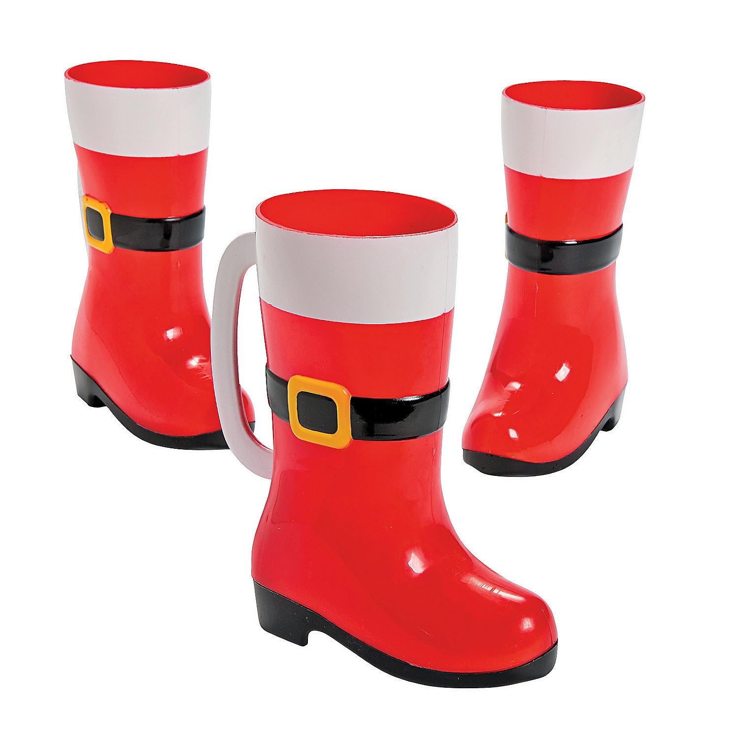 Amazon.com: Fun Express Christmas Mugs Set of 12 - Santa Boot