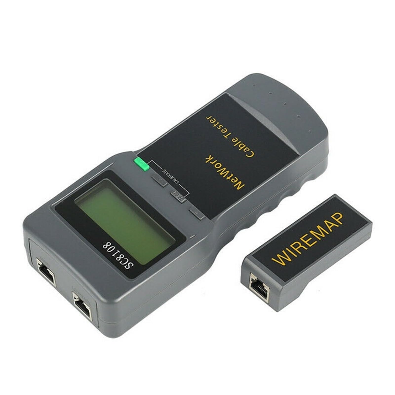 SC8108 Tester di Rete LCD Misuratore di Cavi LAN UTP con Display LCD Leggero E Portatile