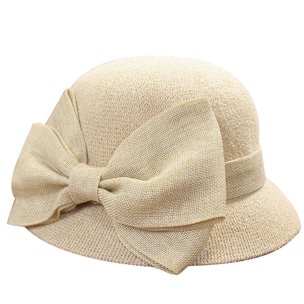 7720 Winter Cloche 100% Wool Bucket Hat Elegant Dress 1920s Vintage Fedora Winter Cloche 100% Wool Bucket Hat for Women Elegant Dress  main image 3