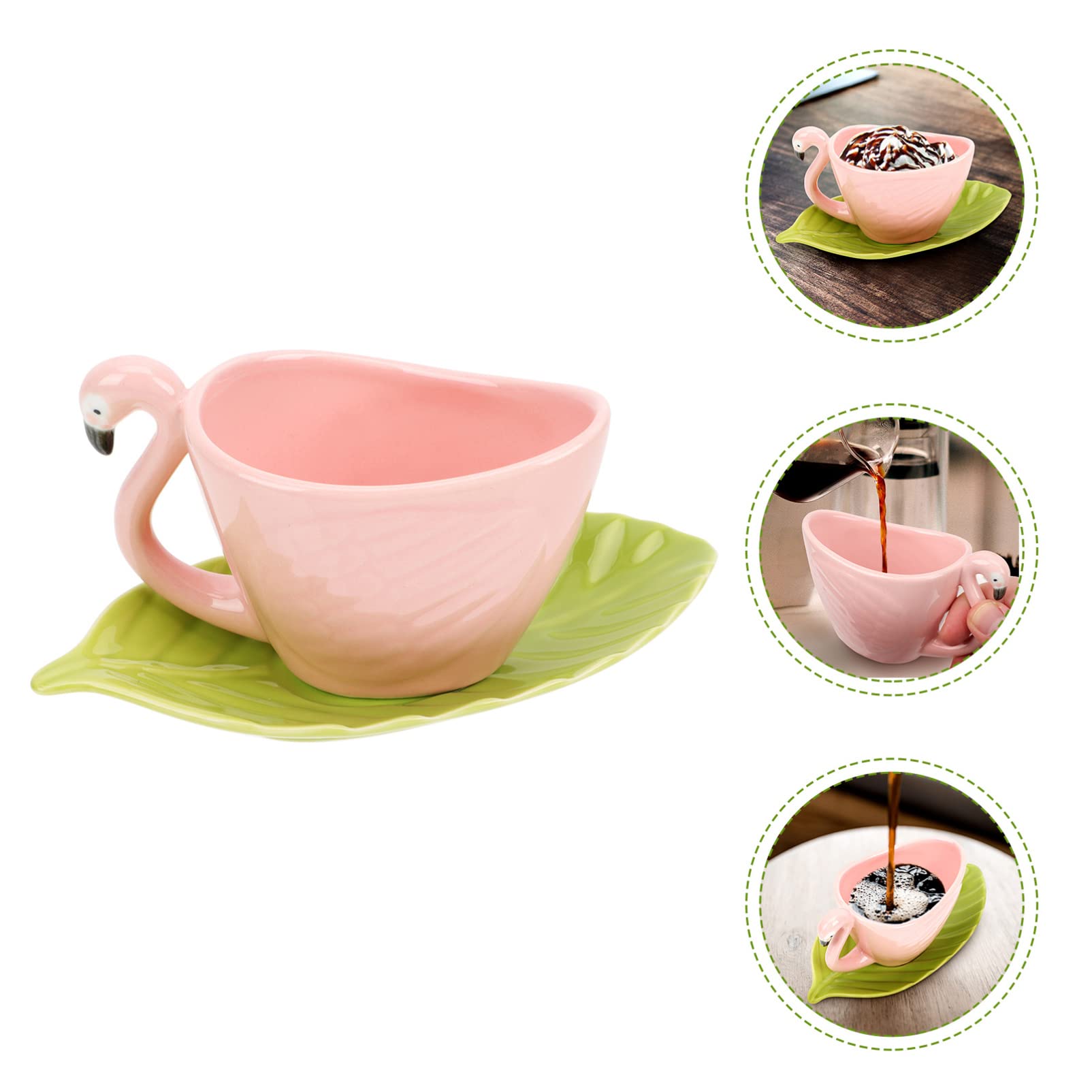 Set Tazze Ceramica Set Tazza Da Tè TOPBATHY - Elegante Tazza In Ceramica Con Piattino, Stile Vintage Tazza Caffè Stile Vintage - 9