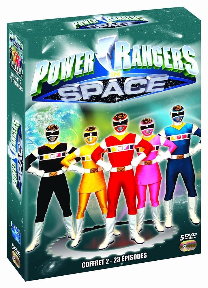 Power Rangers: Space - Coffret 2 DVD con la edición importada de Francia