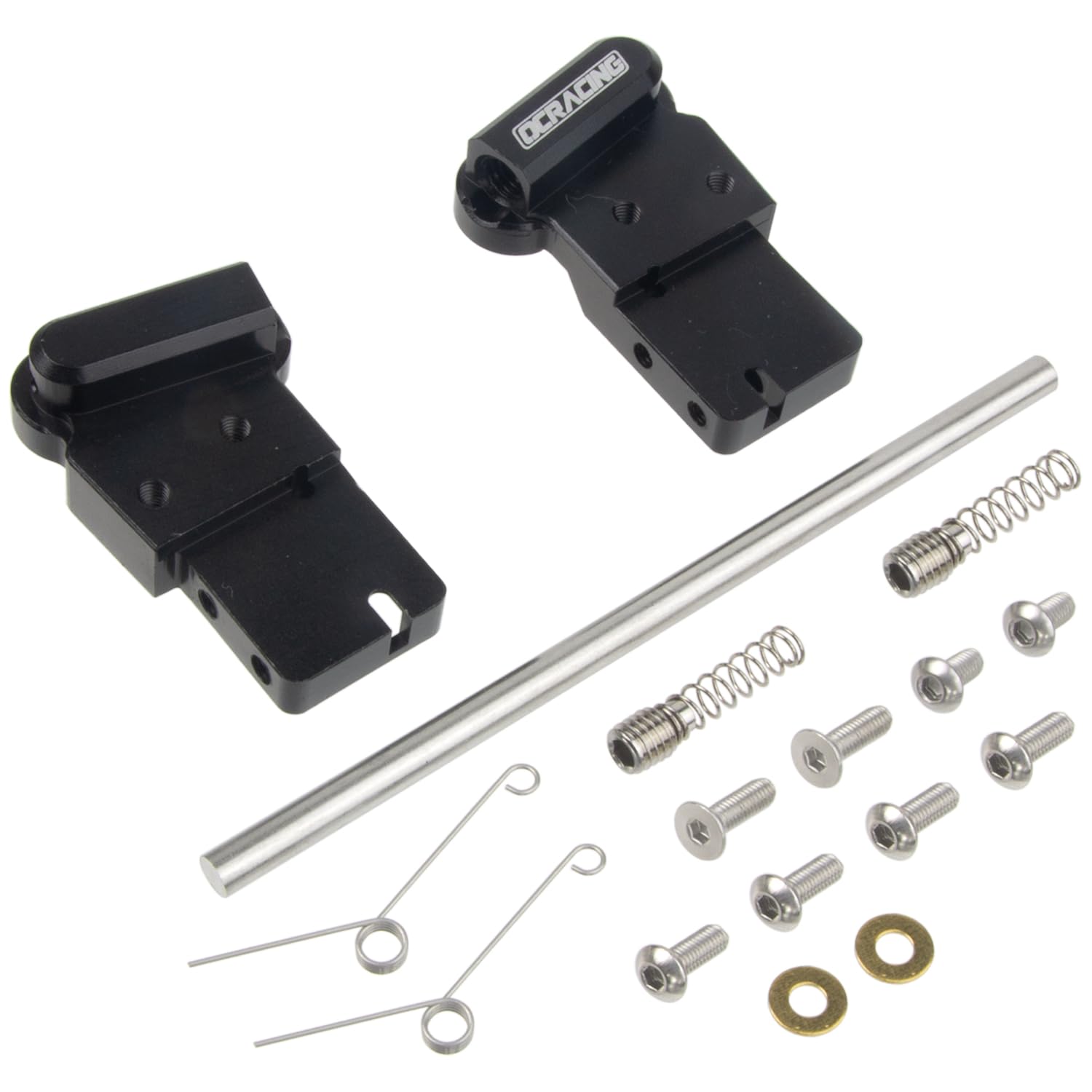 HobbyMarking Aluminum Rear Axle Holder Set for Tamiya Hornet/Grasshopper RC Buggy Car Upgrade Parts