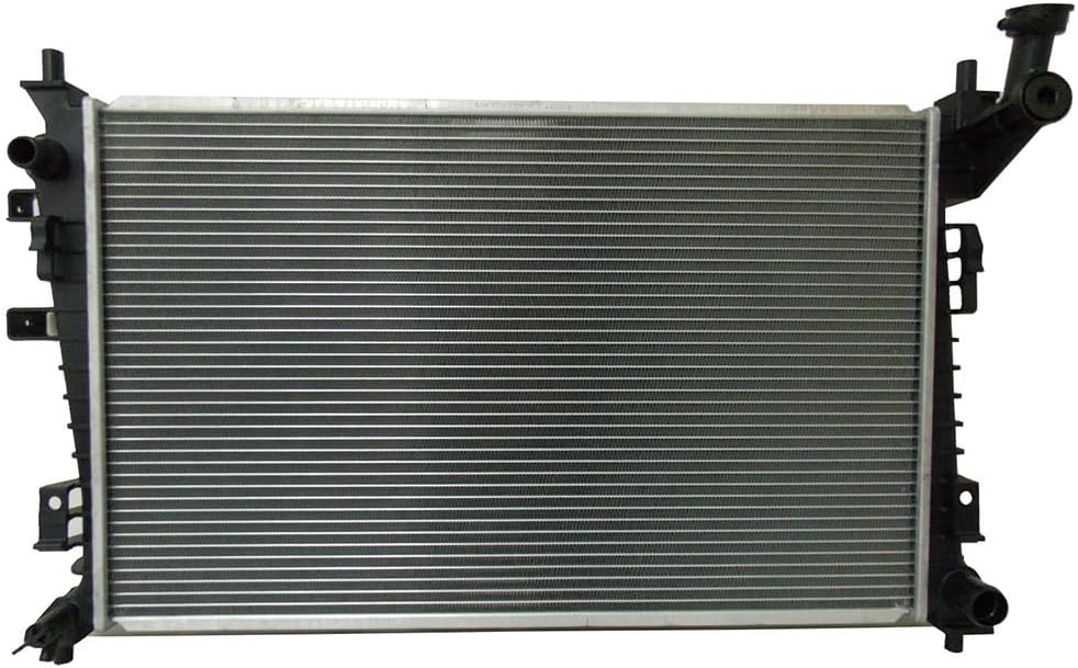 SCITOO Engine Cooling Radiator Assembly Compatible with 2008 2009 2010 2011 for Ford for Focus 2.0L 2010-2011 for Ford for Focus 2.5L Replace#13087, 2118