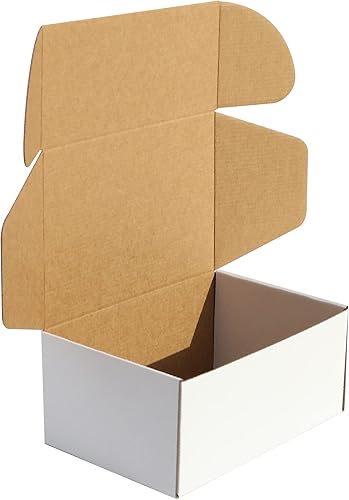 Paquete de 40 cajas de envío pequeñas de 9 x 6 x 4 pulgadas, cartón corrugado para embalaje, correo, mudanza, regalos, ecológicas y reciclables,