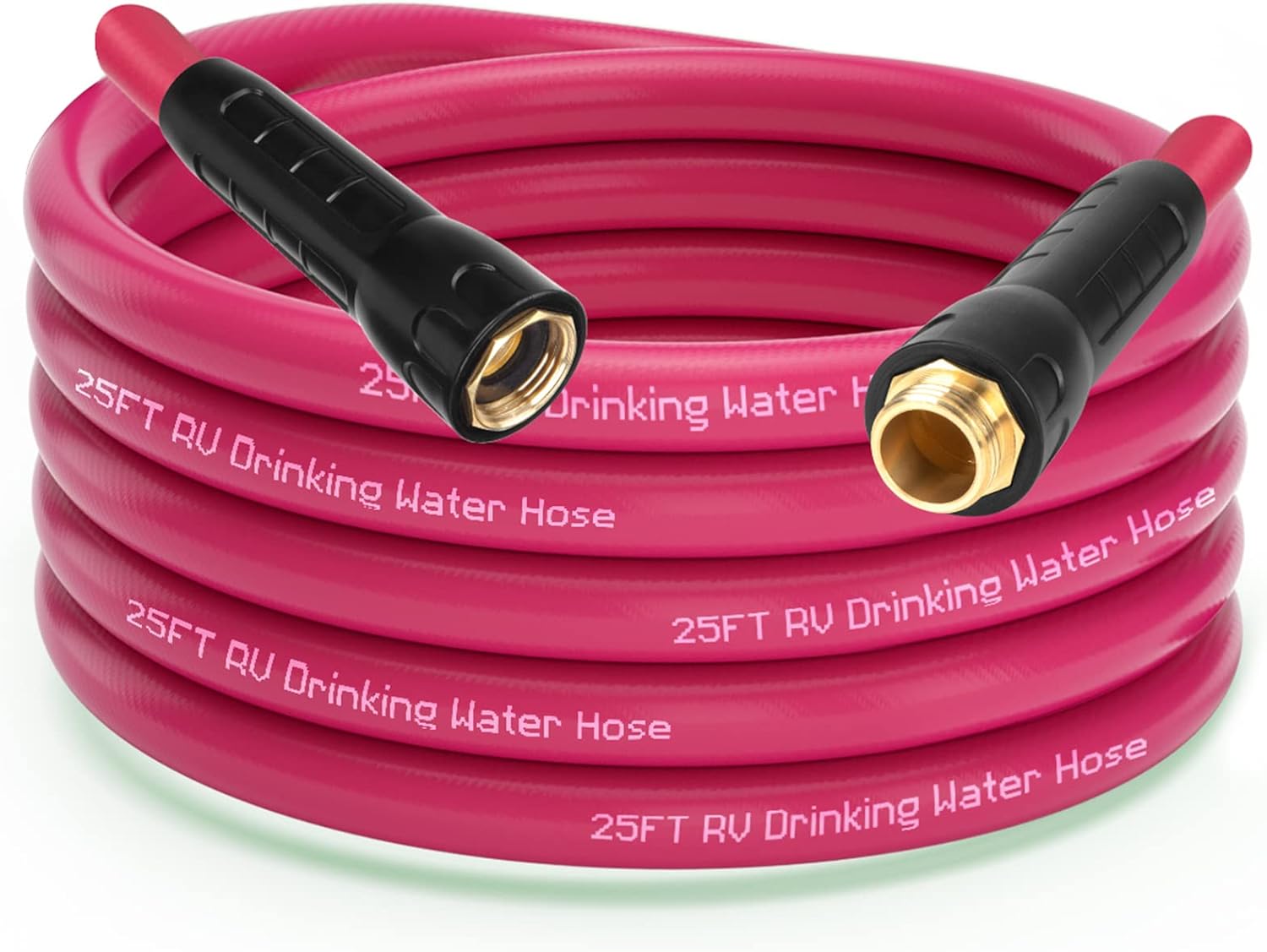 PAULINN RV Water Hose 25FT 5/8 Inch Drinking Water Hose