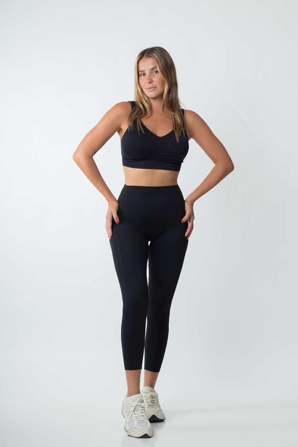 Wonderbum Sport Padded Leggings Butt Shaping Workout and Everyday Leggings for Women Black Blue Sizes S XL