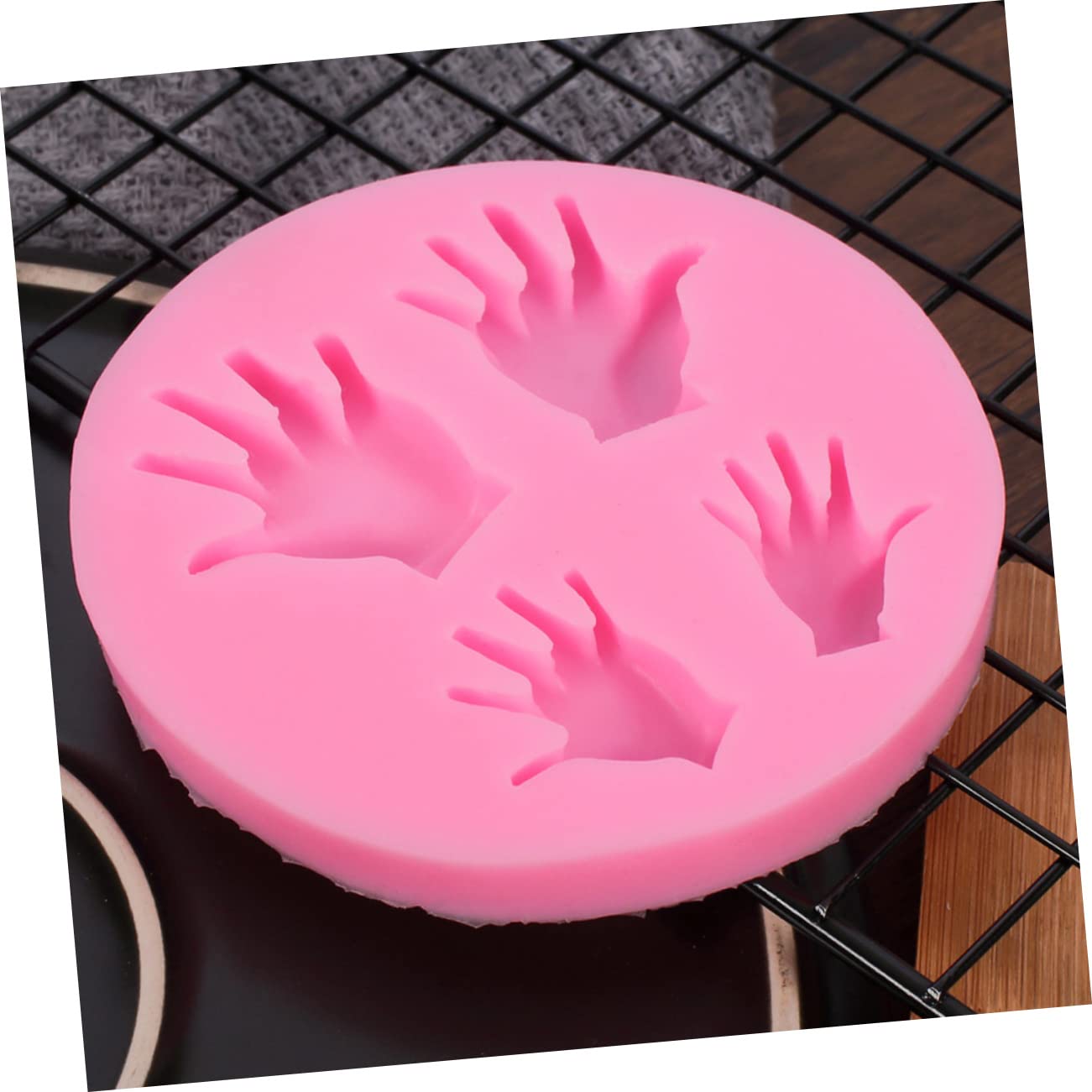 STOBOK 6pièces Moules Palmier Pour Chocolat Et Pâtisserie Lot Pour Bricolage Et Créations