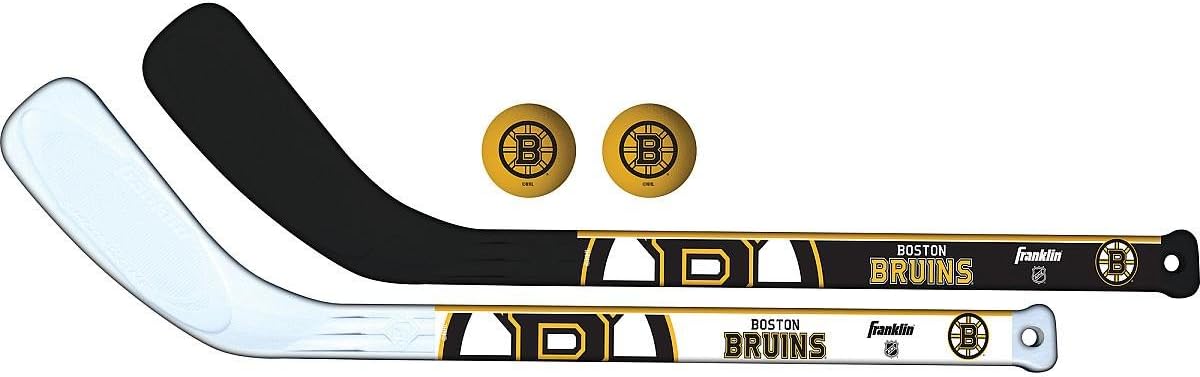 Franklin Sports NHL Team Mini Hockey 2 Piece Stick Set
