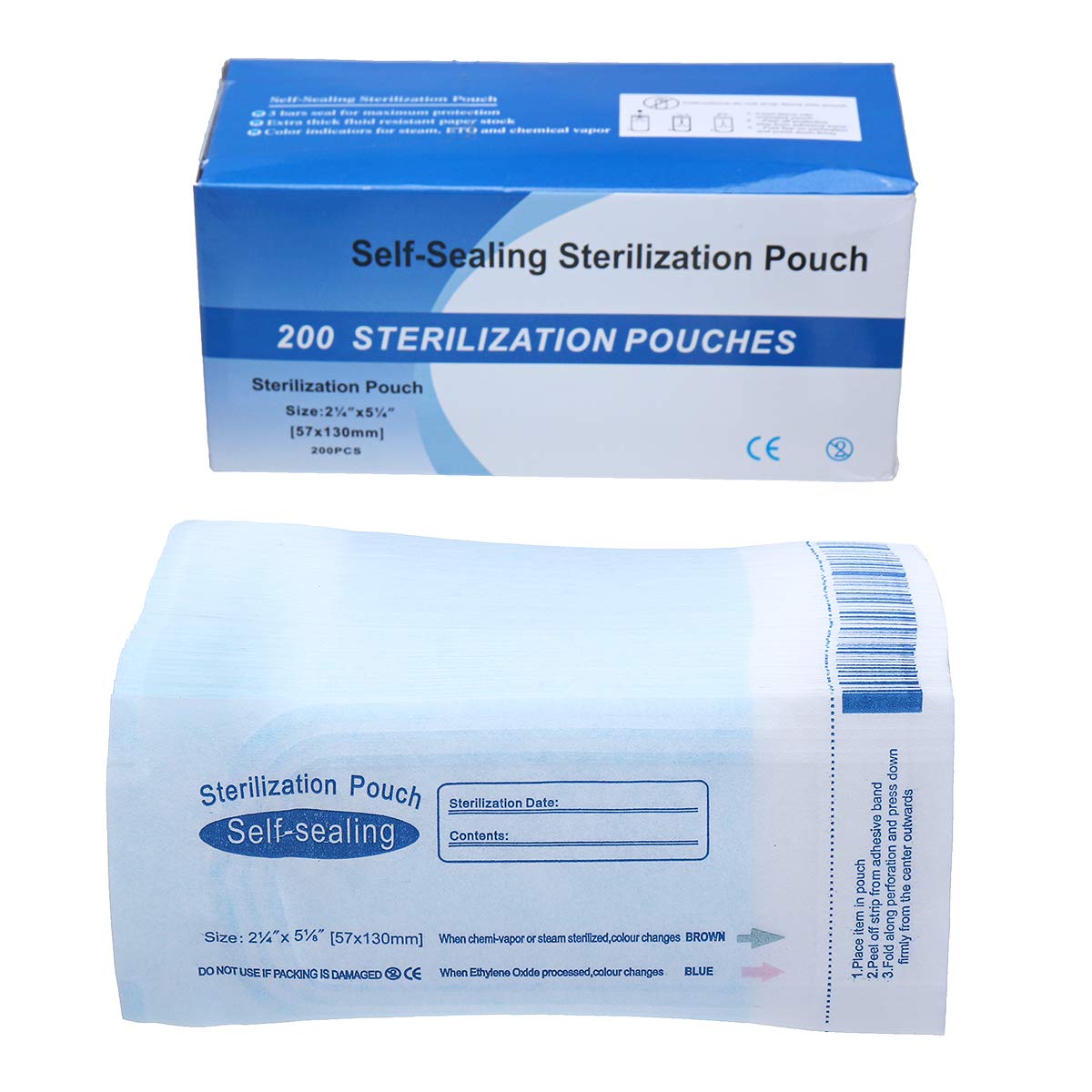 Sterilization Pouches (2 3/4x10)