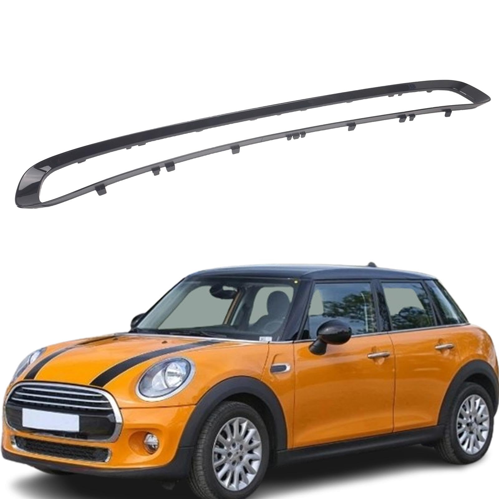 Grille Trim Auto Zubehör Grillrahmen Staubschutz Ersatz Net Grill Shell Kompatibel mit Robustem Pp Material für Autofahrer Außenbereich Reparatur