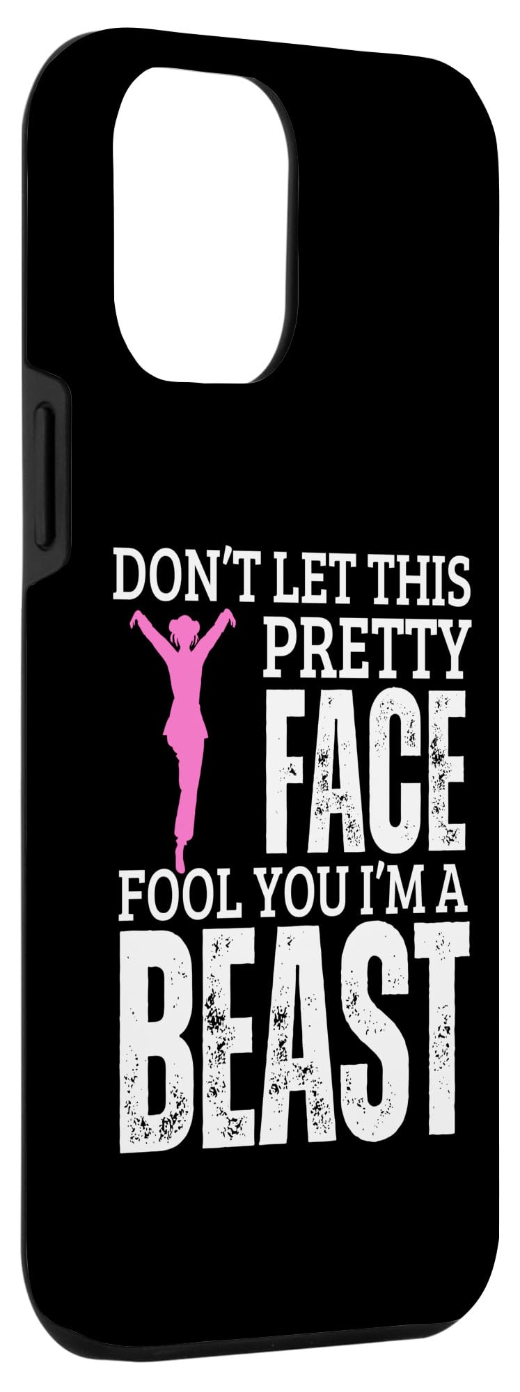 iPhone 15 Plus Kung Fu Girl I'm A Beast Funny Women Kung Fu Case - Image 3